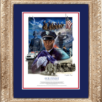 Police Artwork - 'Our Finest'