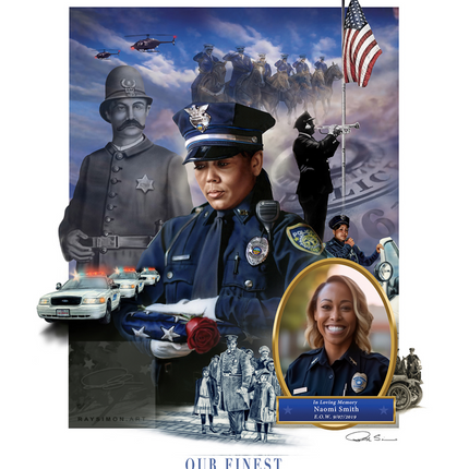 Police Artwork - 'Our Finest'