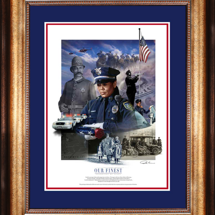 Police Artwork - 'Our Finest'