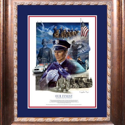 Police Artwork - 'Our Finest'