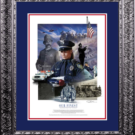 Police Artwork - 'Our Finest'