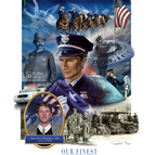 Giclee Print / White Policeman / Yes