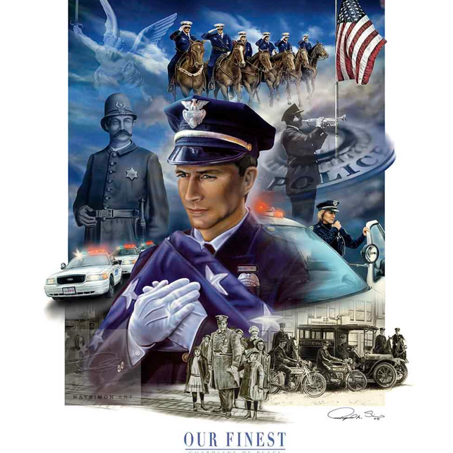 Police Artwork - 'Our Finest'
