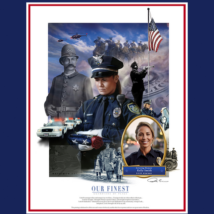 Police Artwork - 'Our Finest'