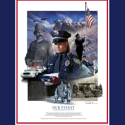 Police Artwork - 'Our Finest'