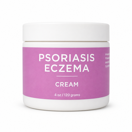 Psoriasis + Eczema Organic Cream - itchy skin