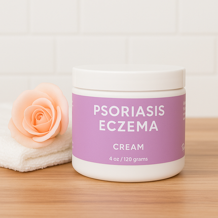 Psoriasis + Eczema Organic Cream - itchy skin