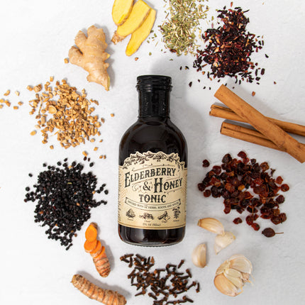 Elderberry and Honey Tonic