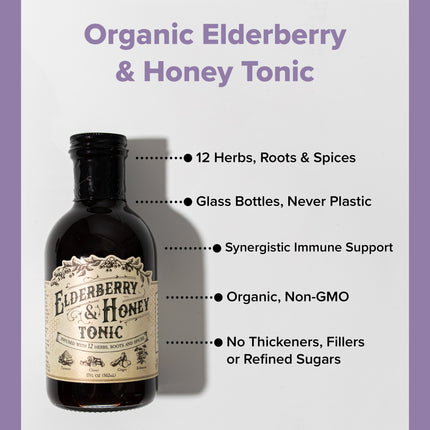 Elderberry and Honey Tonic