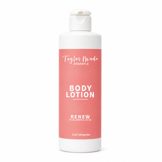 Renew Organic Lotion with hyaluronic acid