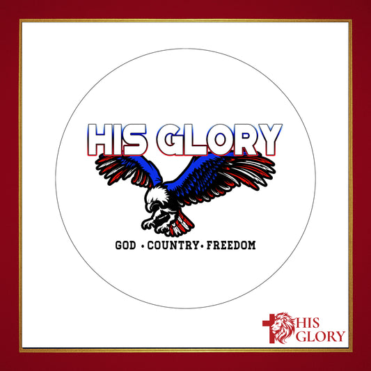 His Glory "Eagle" Sticker
