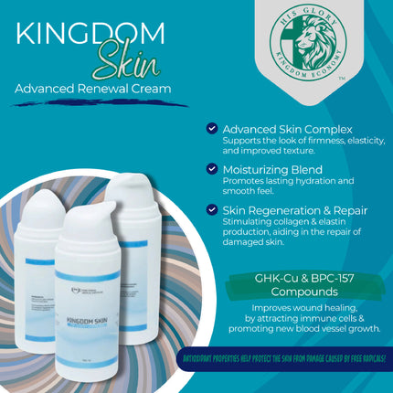 Kingdom Skin - Advanced Renewal Cream (1 bottle)