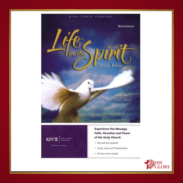 KJV Life in the Spirit Study Bible - Bonded Leather - Black