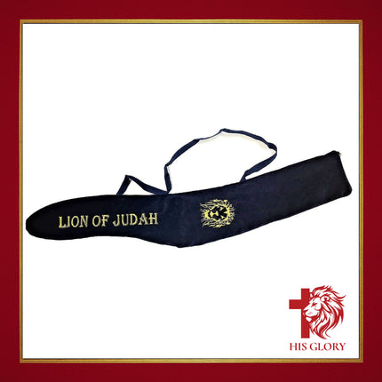 Hand Painted Lion of Judah Shofar - 40"