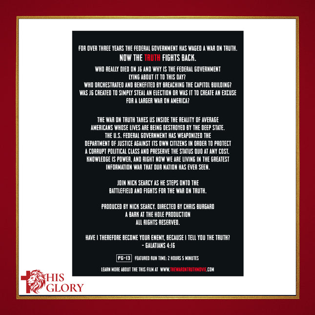 The War On Truth DVD