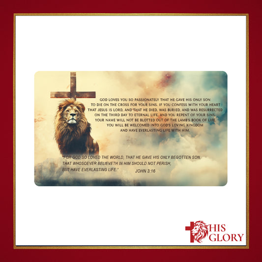 His Glory Witness Cards - Pack of 25