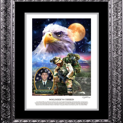 Army Artwork - 'Soldier's Creed'