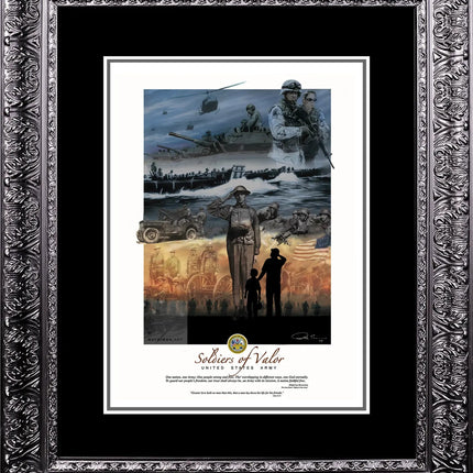 Army Artwork - 'Soldiers of Valor'