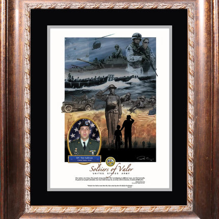 Army Artwork - 'Soldiers of Valor'