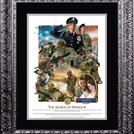 Army Artwork - 'The American Warrior'