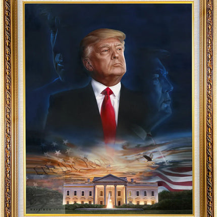 Donald Trump Painting - 'The Awakening'