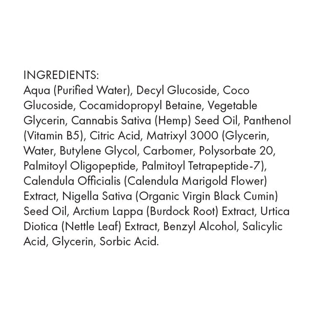 Peptide Cleanser
