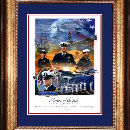 Navy Artwork - 'Warriors of the Sea'