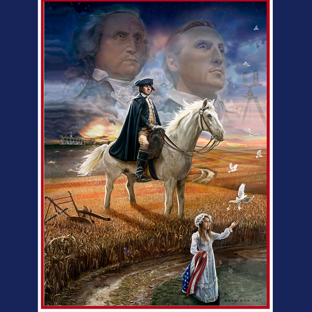 George Washington Artwork - 'Divine Providence'