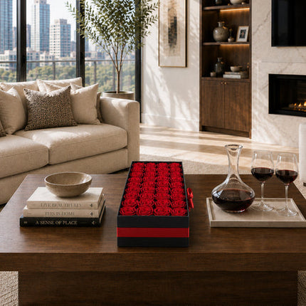 40 Lasting Roses in a Deluxe Box