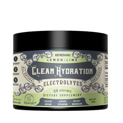Clean Hydration Electrolytes - Lemon Lime