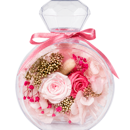 Lasting Flowers in a Perfume Bottle