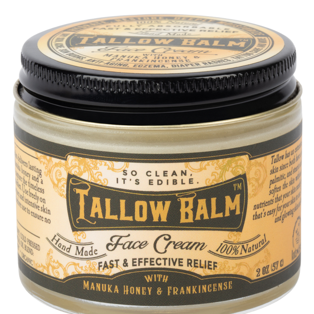 Tallow Face Cream with Manuka Honey
