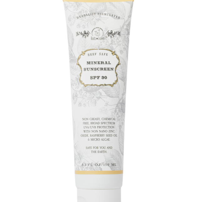 Reef Safe Vegan Mineral Face and Body Sunscreen with Tremella Mushroom