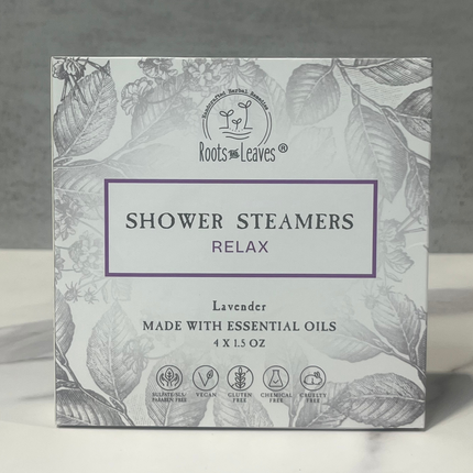 Shower Steamer & Bath Bomb - Relax / Lavender