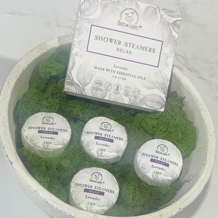 Shower Steamer & Bath Bomb - Relax / Lavender