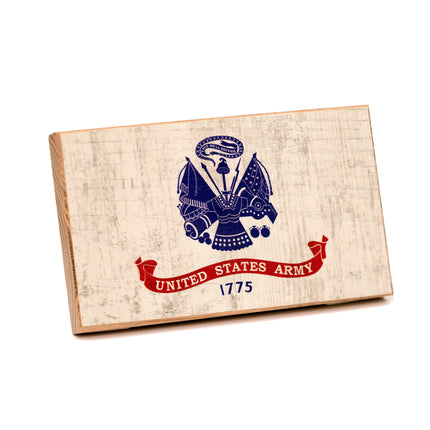 Collective - Army Wooden Desk Flag