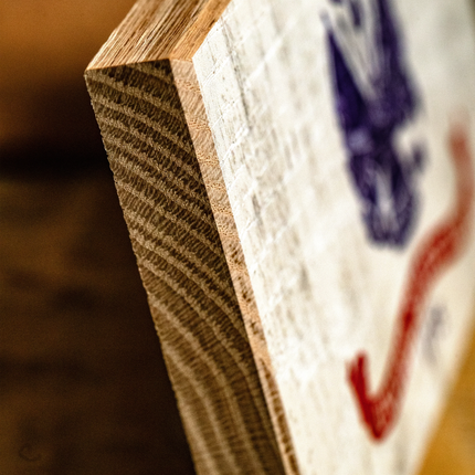 Collective - Army Wooden Desk Flag