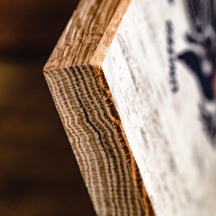 Collective - Coast Guard Wooden Desk Flag