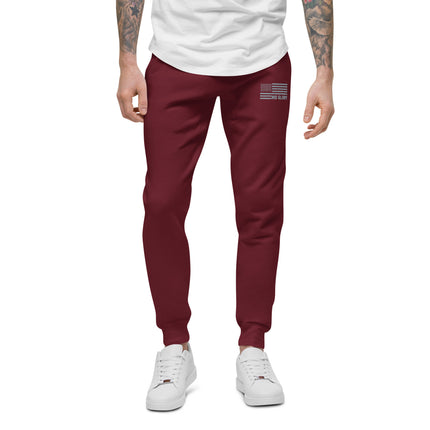 His Glory "Flag" Embroidered Sweatpants