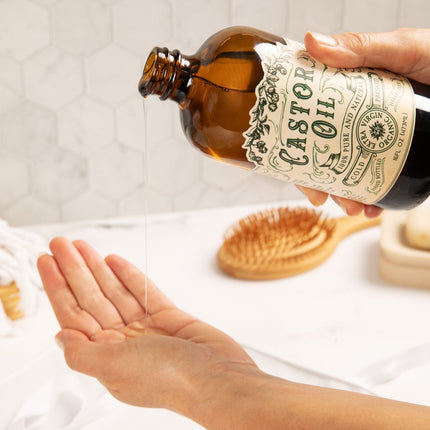 Organic Cold Pressed Hexane Free Castor Oil 16 oz