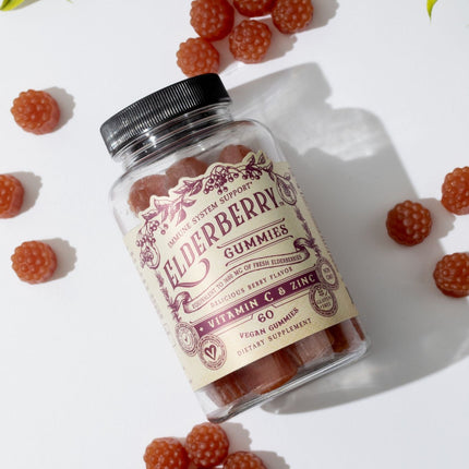 Elderberry Gummies with Vitamin C & Zinc